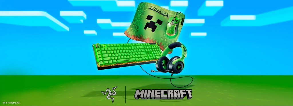 I’m actually really impressed with the Minecraft x Razer peripheral&nbsp;lineup